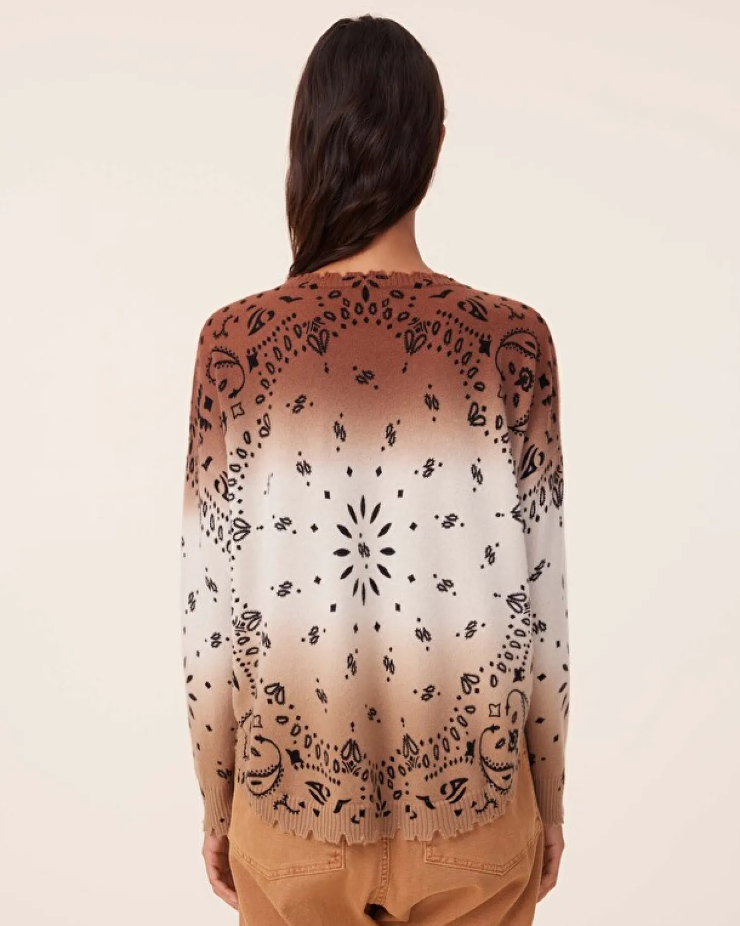 Pull Cachemire Col Rond Liquette, 2 Fils
