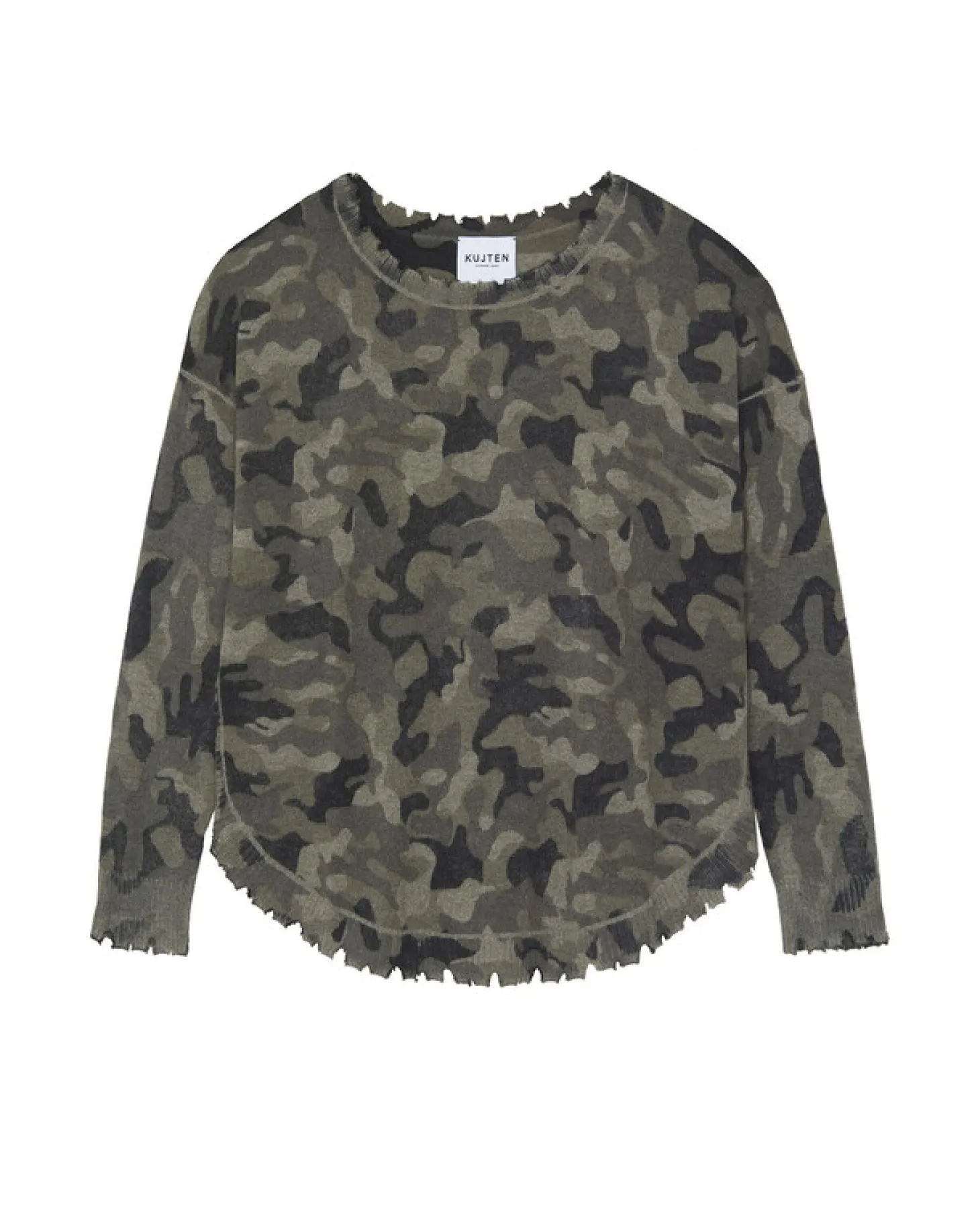 Pull Cachemire Col Rond Liquette