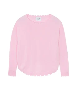 Pull Cachemire Col Rond Liquette Femme