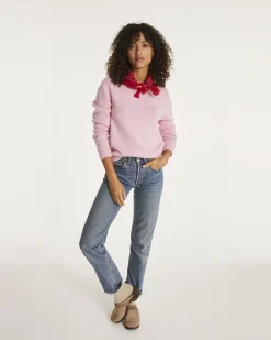 Pull Cachemire Col Rond Manches Longues