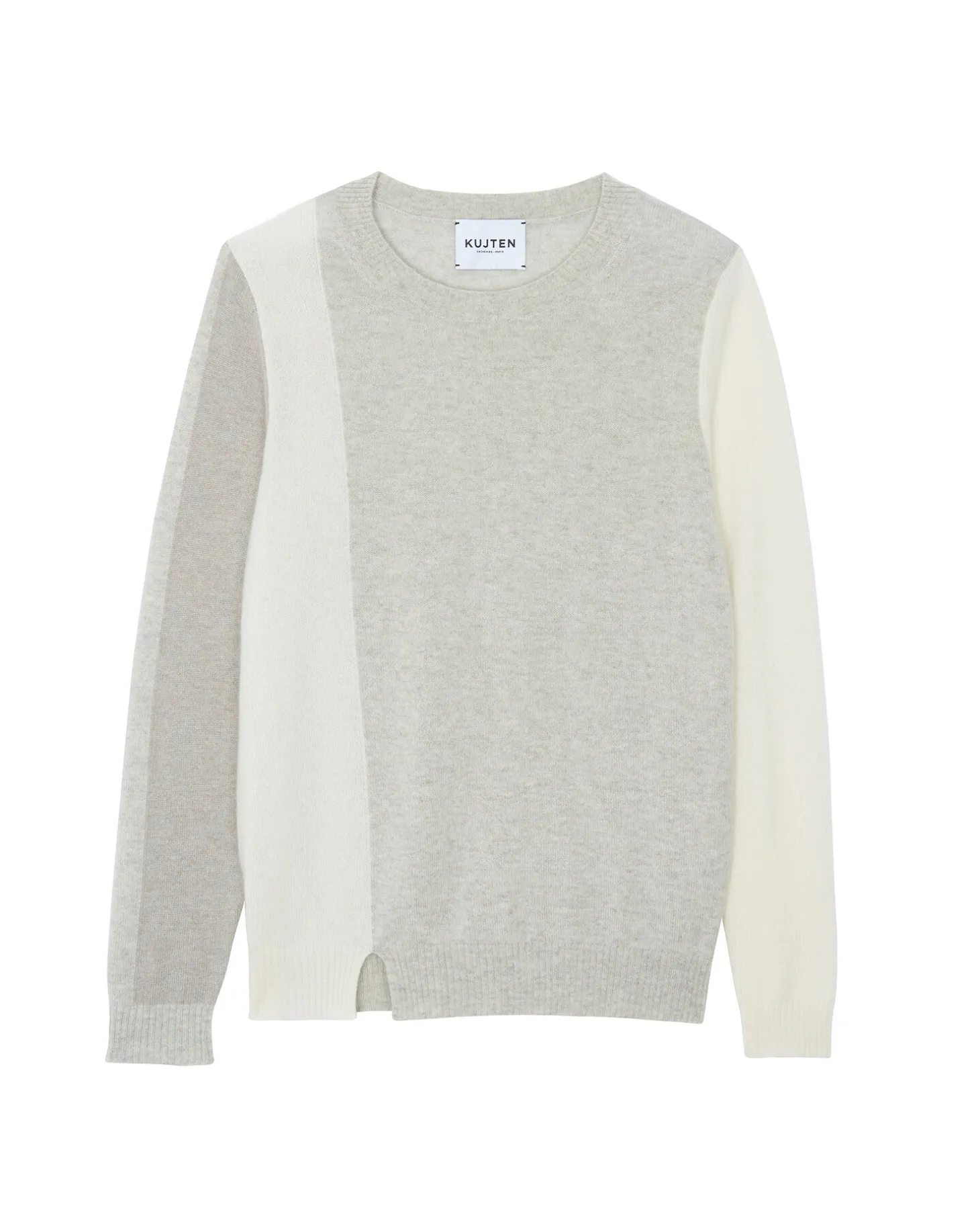 Pull Cachemire Col Rond Manches Longues