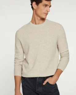 Pull Cachemire Col Rond Manches Longues