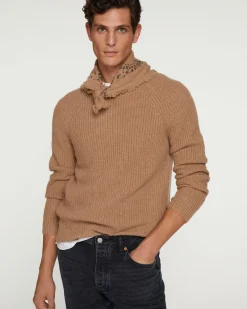 Pull Cachemire Col Rond Manches Longues