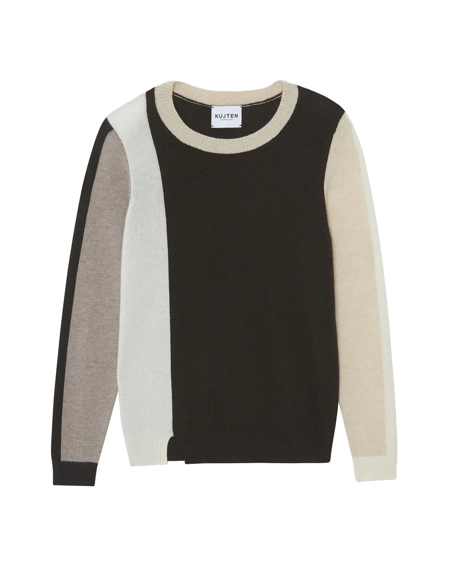 Pull Cachemire Col Rond Manches Longues