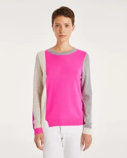 Pull Cachemire Col Rond Manches Longues