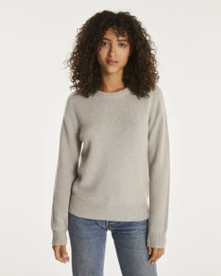 Pull Cachemire Col Rond Manches Longues