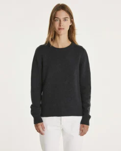 Pull Cachemire Col Rond Manches Longues