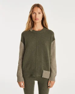Pull Cachemire Col Rond Manches Longues