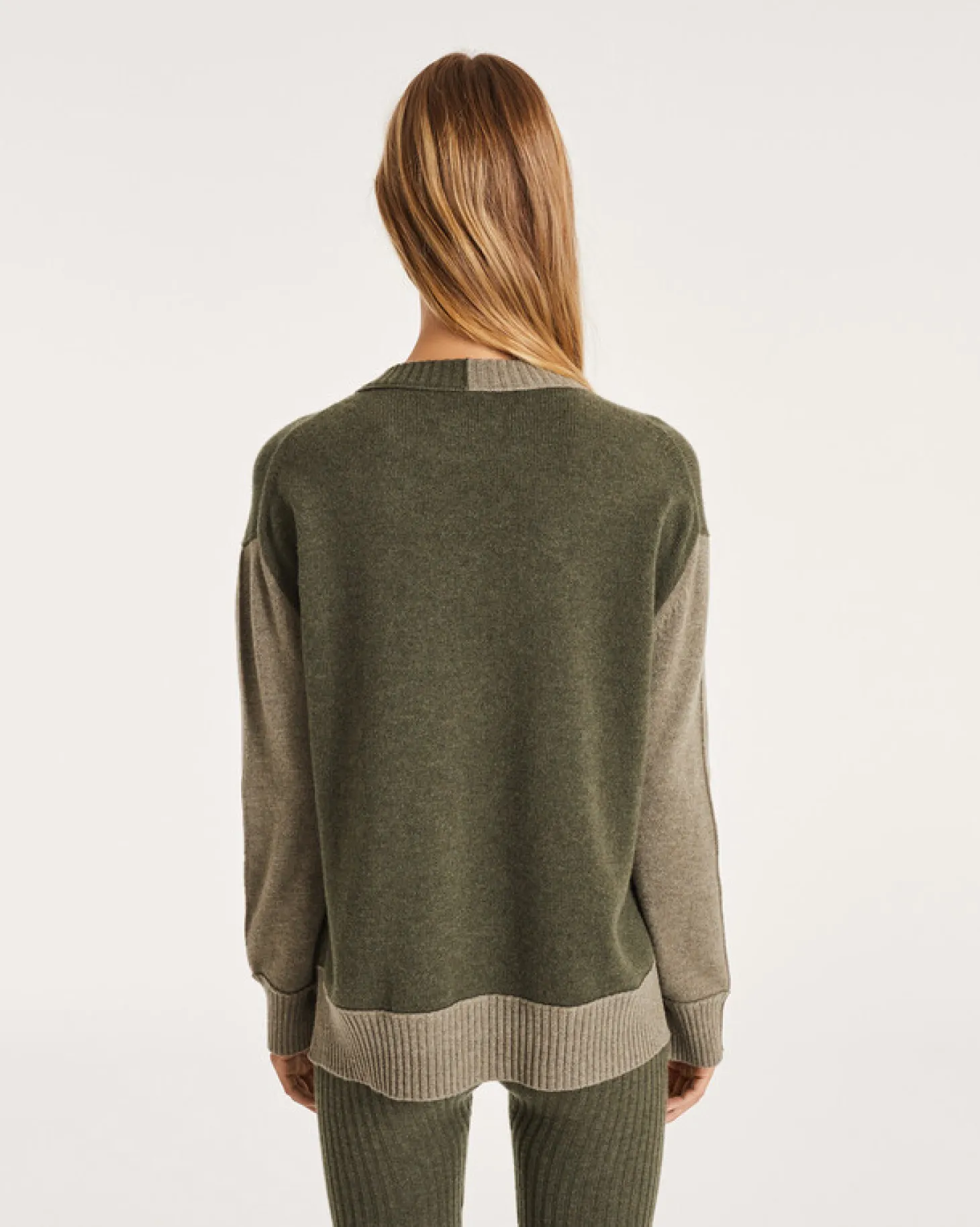 Pull Cachemire Col Rond Manches Longues