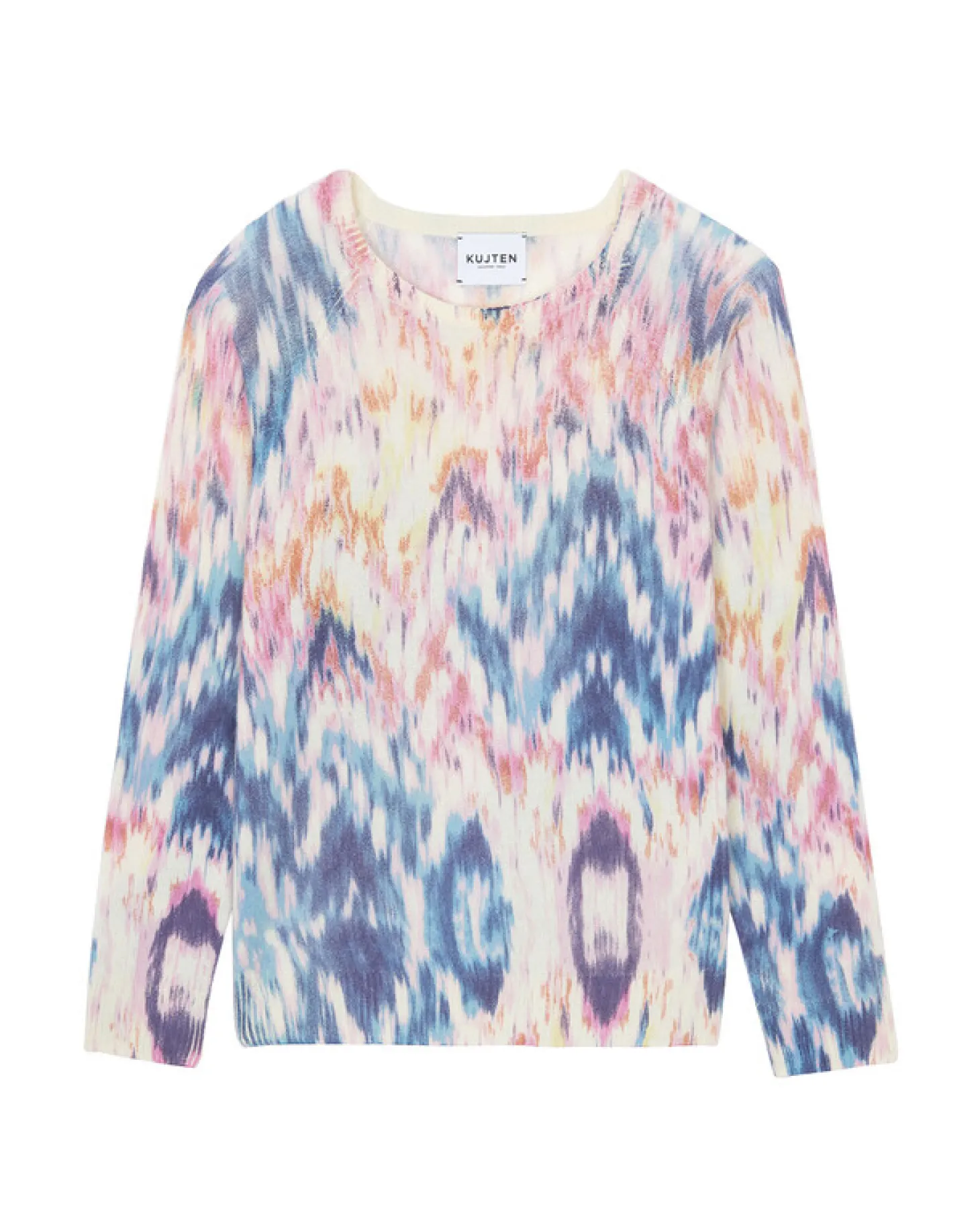 Pull Cachemire Col Rond Manches Longues