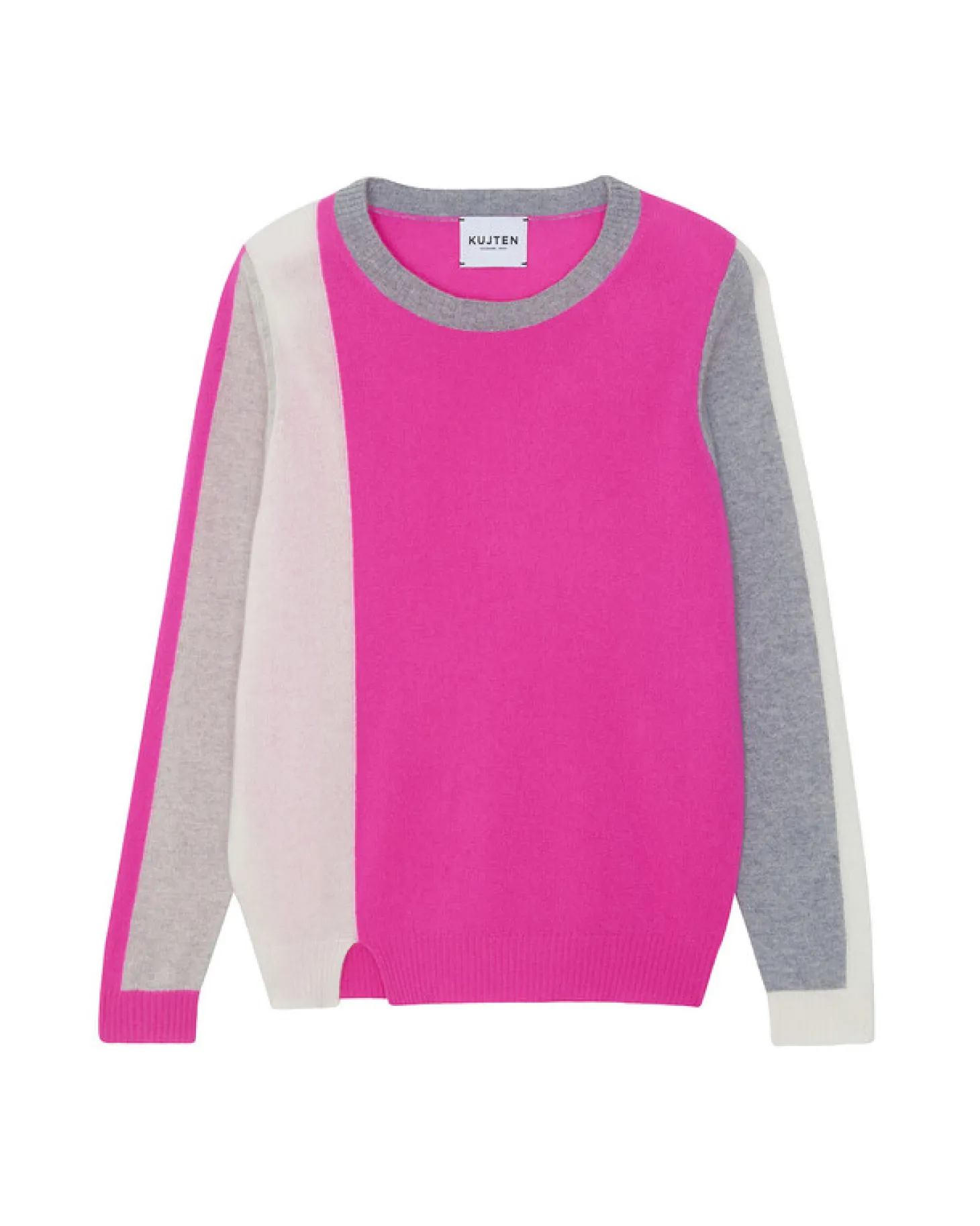 Pull Cachemire Col Rond Manches Longues