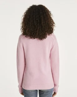 Pull Cachemire Col Rond Manches Longues