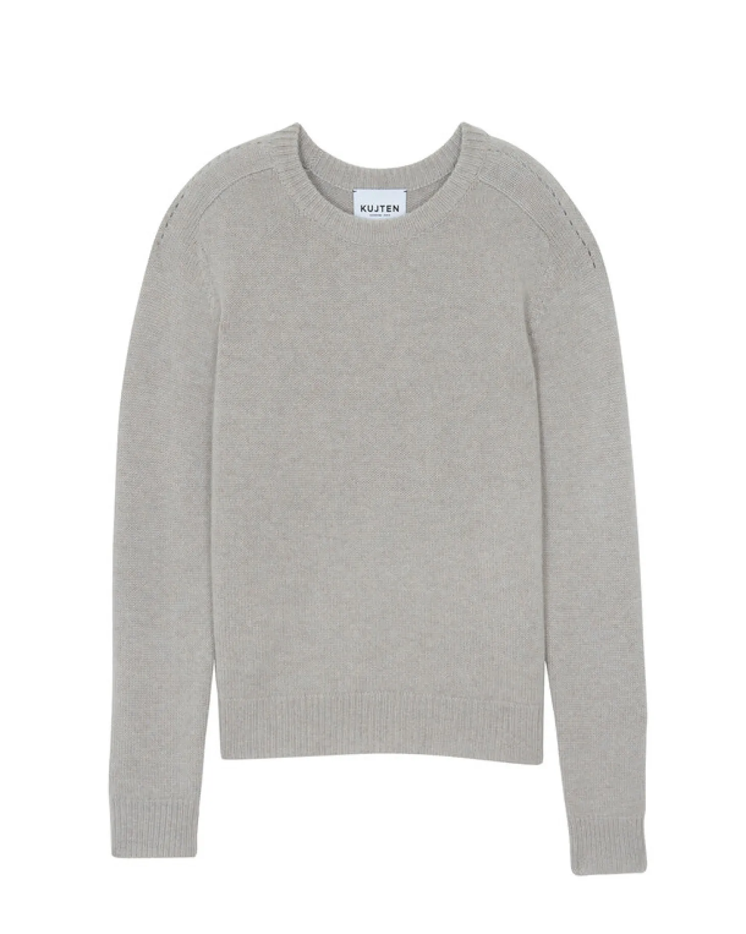 Pull Cachemire Col Rond Manches Longues
