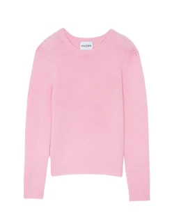 Pull Cachemire Col Rond Manches Longues
