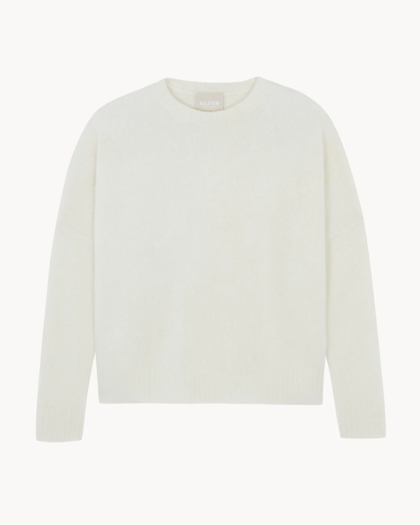 Pull Cachemire Col Rond Oversize Femme, 4 Fils