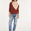 Pull Cachemire Col Rond Oversize Femme