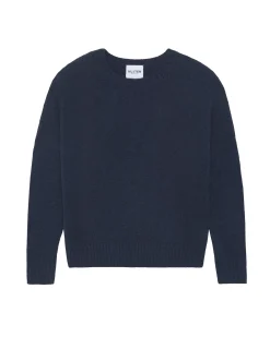 Pull Cachemire Col Rond Oversize Femme