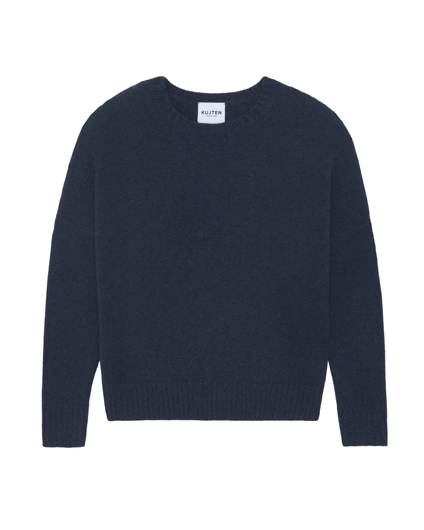 Pull Cachemire Col Rond Oversize Femme