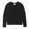 Pull Cachemire Col Rond Oversize Femme