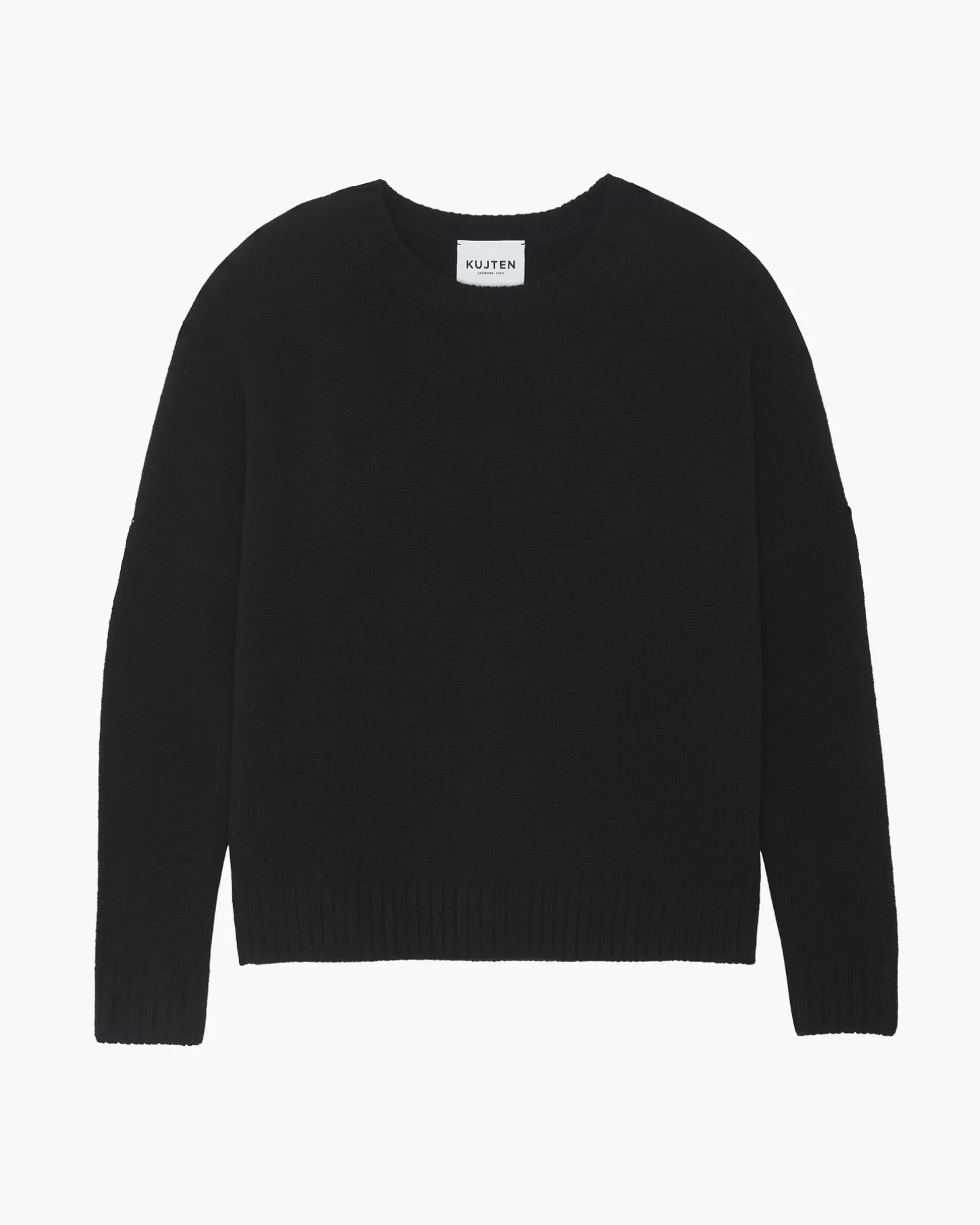 Pull Cachemire Col Rond Oversize Femme