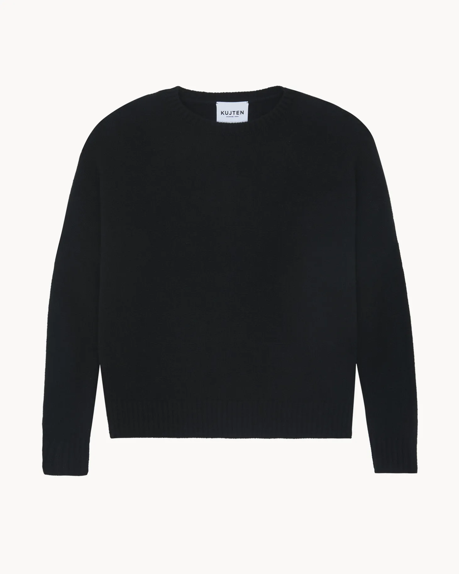 Pull Cachemire Col Rond Oversize Femme
