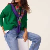 Pull Cachemire Col Rond Oversize Femme, 4 Fils
