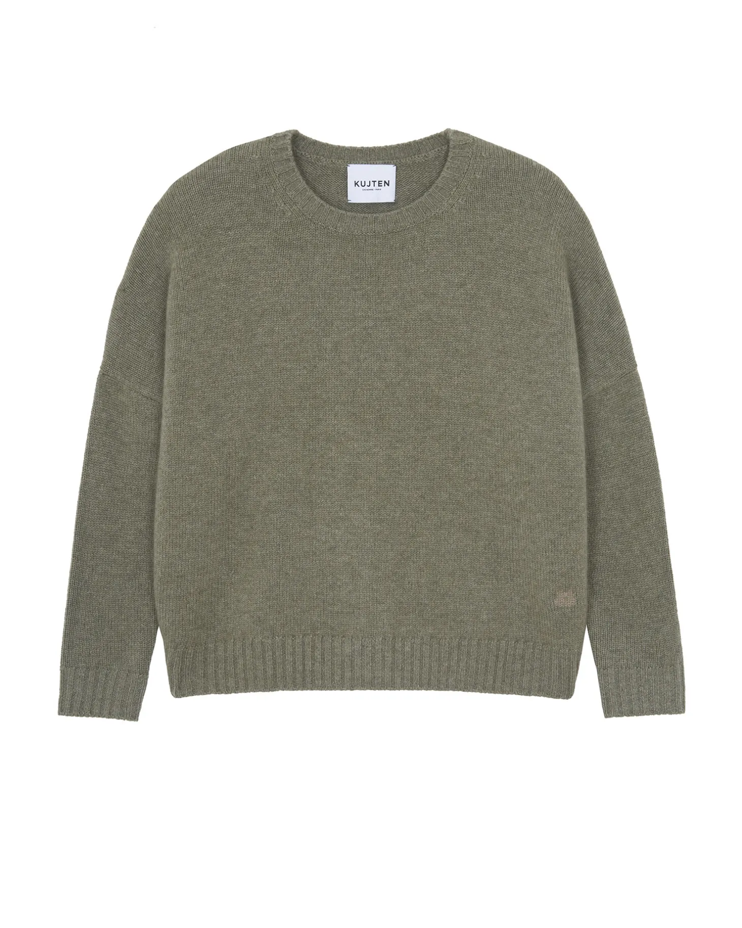 Pull Cachemire Col Rond Oversize Femme, 6 Fils
