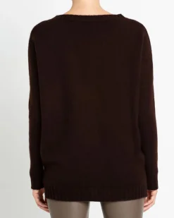 Pull Cachemire Col Rond Oversize