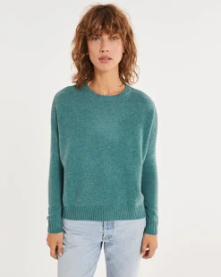 Pull Cachemire Col Rond Oversize Femme