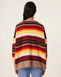 Pull Cachemire Col Rond Oversize, 4 Fils