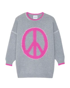 Pull Cachemire Col Rond Oversize Femme