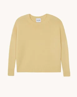 Pull Cachemire Col Rond Oversize Femme, 6 Fils