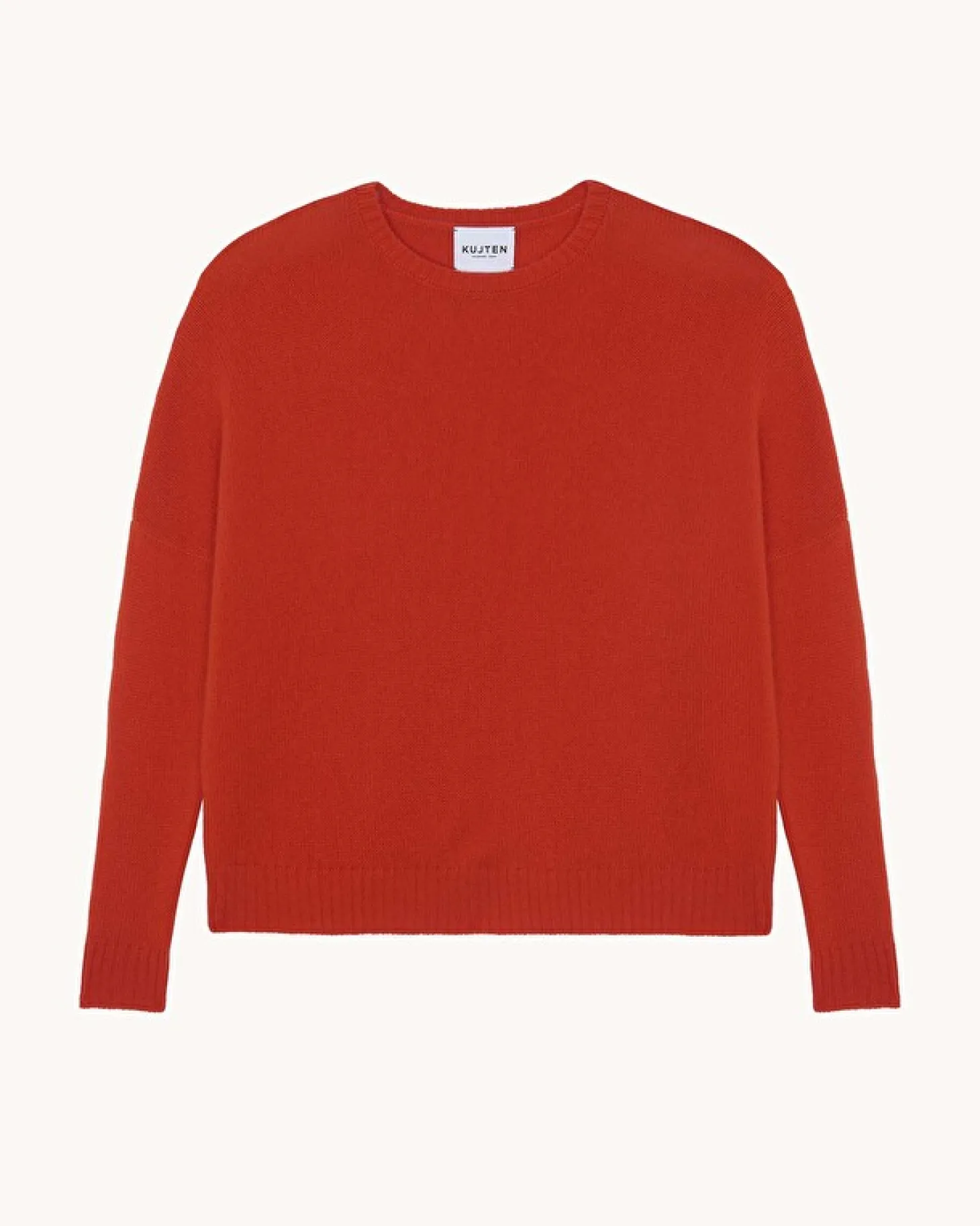 Pull Cachemire Col Rond Oversize Femme, 4 Fils