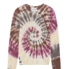 Pull Cachemire Col Rond Tie & Dye Sunny