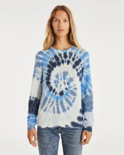 Pull Cachemire Col Rond Tie & Dye Sunny