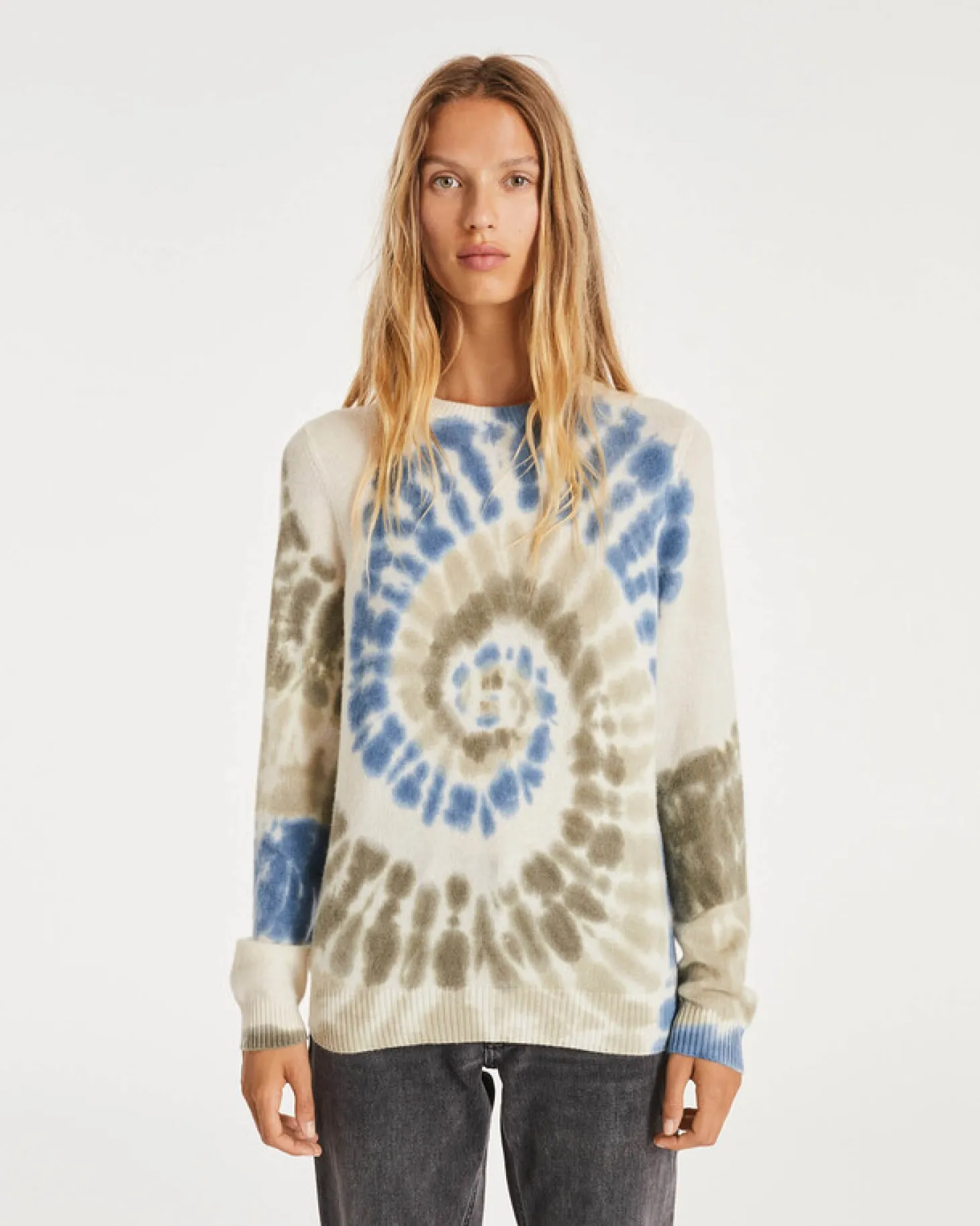 Pull Cachemire Col Rond Tie & Dye Sunny
