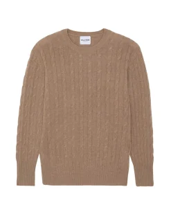 Pull Cachemire Col Rond Torsade