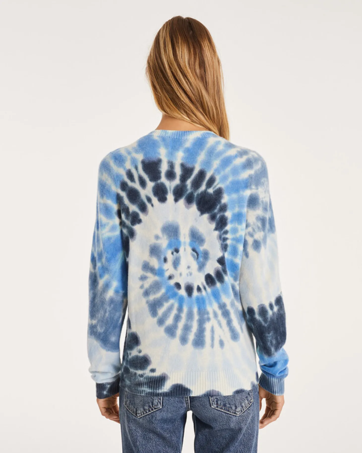 Pull Cachemire Col Rond Tie & Dye Sunny
