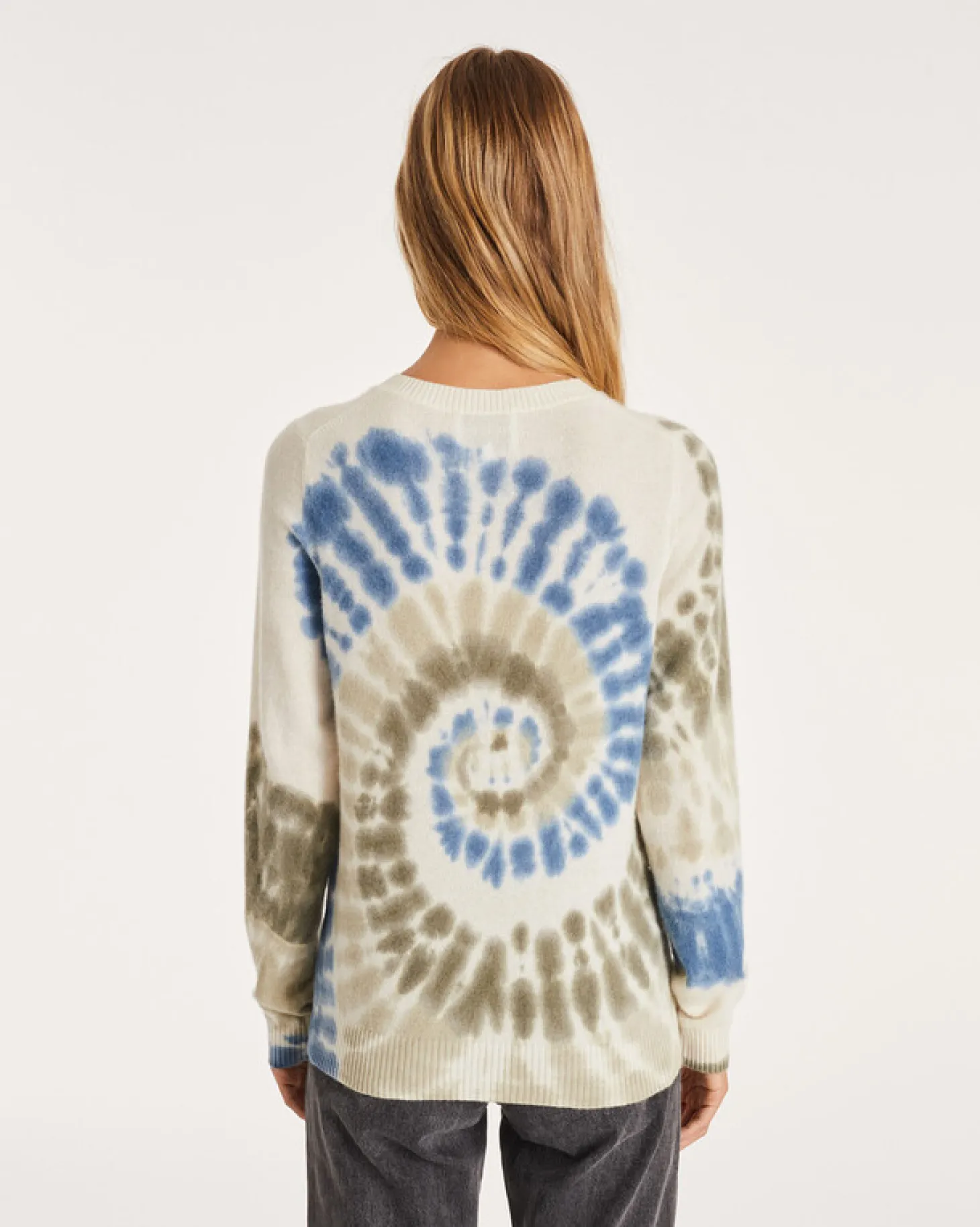 Pull Cachemire Col Rond Tie & Dye Sunny