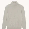 Pull Cachemire Col Roule Homme Basic, 2 Fils