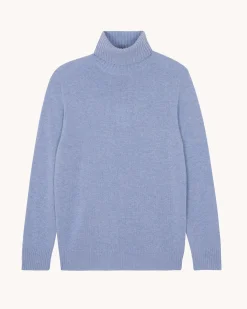 Pull Cachemire Col Roule, 4 Fils