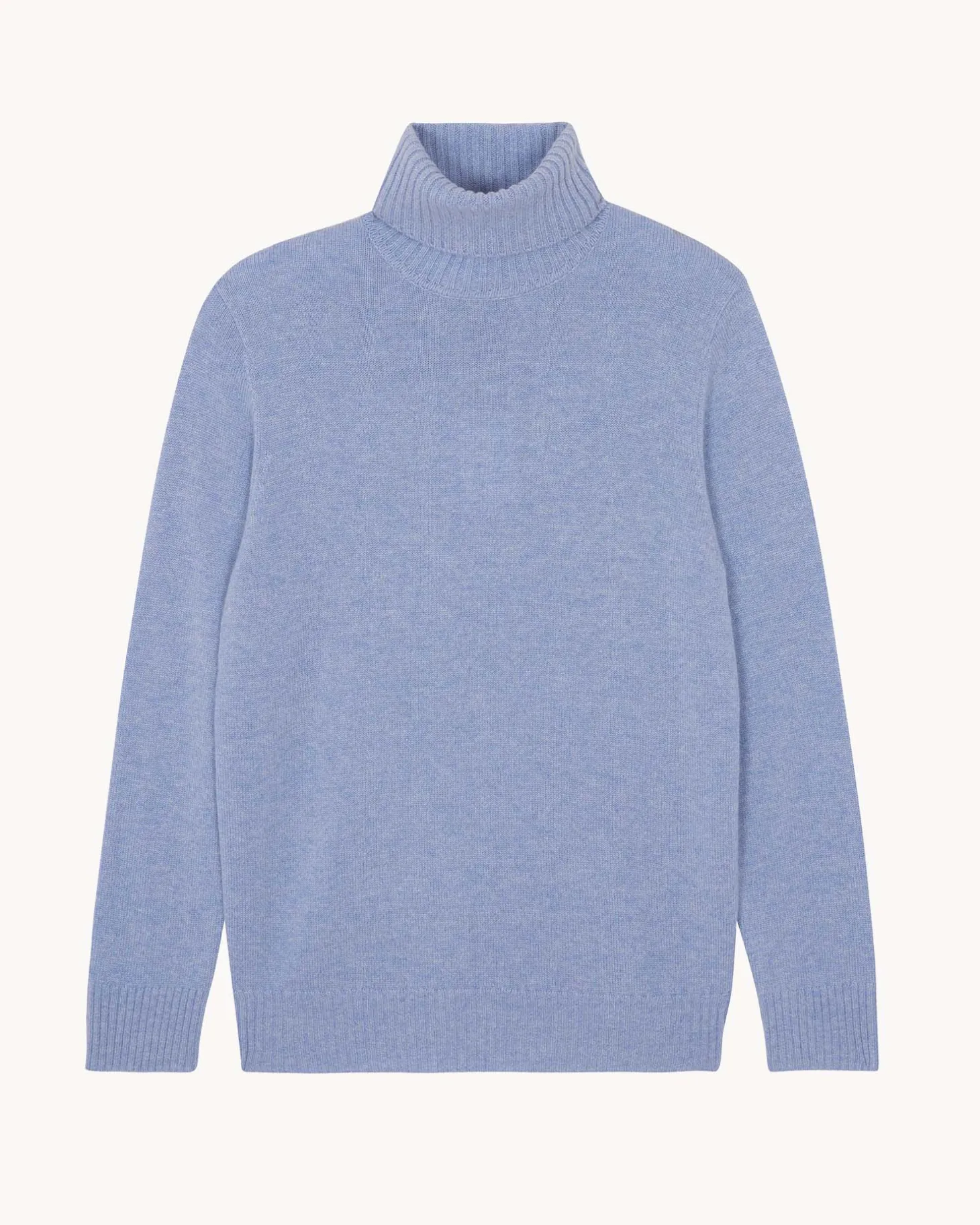 Pull Cachemire Col Roule, 4 Fils