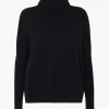 Pull Cachemire Col Roule Oversize