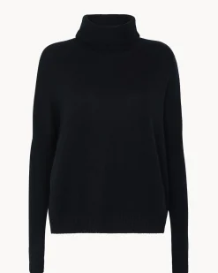 Pull Cachemire Col Roule Oversize