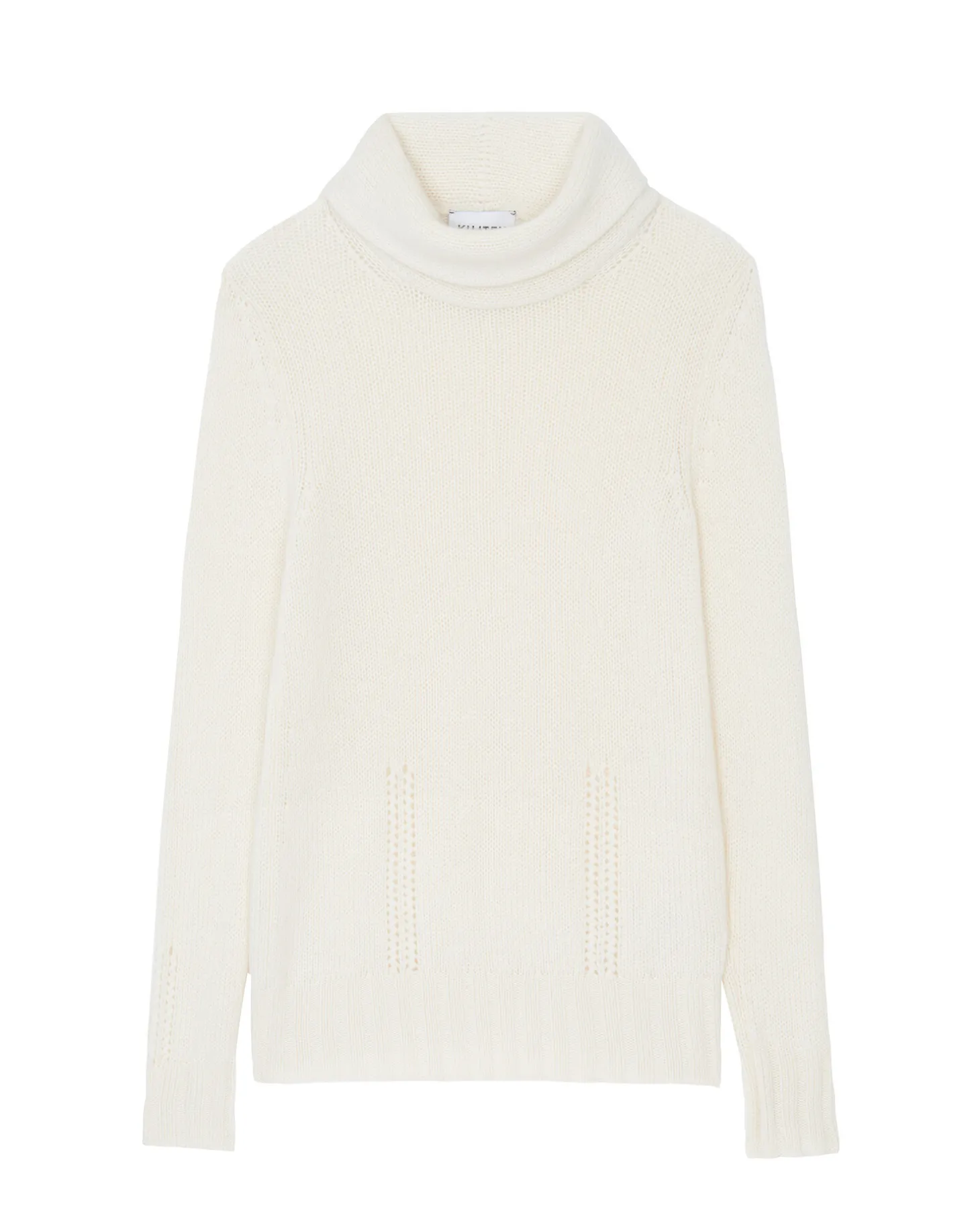 Pull Cachemire Col Roule Double Femme