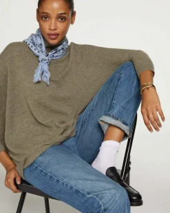 Pull Cachemire Col Roule Oversize