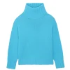 Pull Cachemire Col Roule Oversize Femme