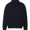 Pull Cachemire Col Roule Manches Longues