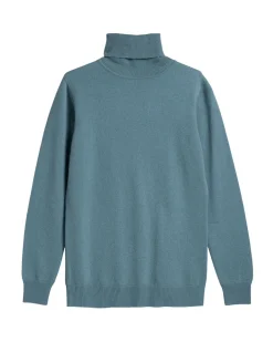 Pull Cachemire Col Roule Femme Basic