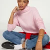 Pull Cachemire Col Roule Oversize